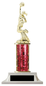 Cheer Trophies with Single Columns Choose Your Color Great Deal