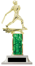 Green Baseball Trophy | Under $6.00