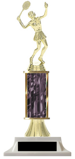 Column Trophies Tennis (Female) with Free Engraving