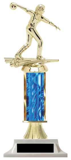 Column Trophy Female Bowler Unbeatable Prices Build-Your-Own