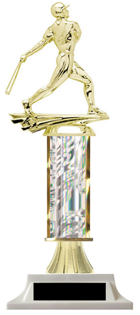Baseball Trophy for Silver Team