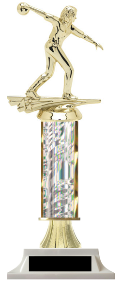 Column Trophy Female Bowler Unbeatable Prices Build-Your-Own