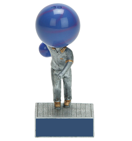 Bowling Bobble Head Trophy with FREE PERSONALIZATION