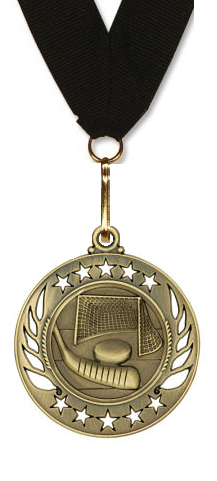 Hockey Medal Mega Medallion Gold, Silver & Bronze