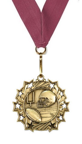 Football Medals Rising Stars Edition Gold, Silver & Bronze Make it Yours