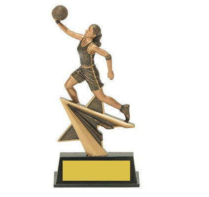 Girls Basketball Star Trophy - Power Sports Award