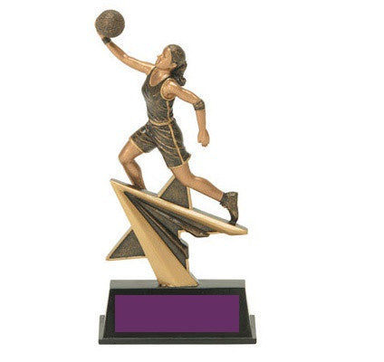 Girls Basketball Star Trophy - Power Sports Award