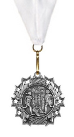 Cross Country Medal Rising Star Edition Gold, Silver & Bronze