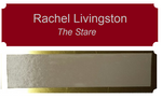 Painter's Edition Personalized Tags Metal 1" x 3"