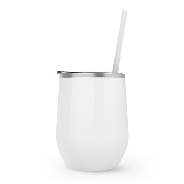 Maars Stemless Stainless 12oz.  | White